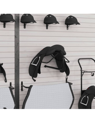 Portasella da Parete Nero in Ferro