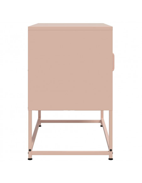 Mobile TV Rosa 68x39x60,5 cm in Acciaio