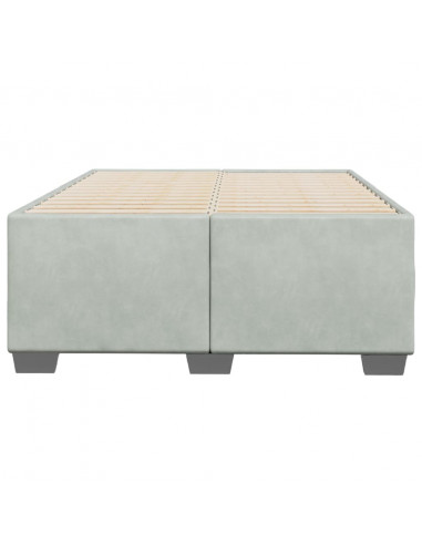 Giroletto Grigio Chiaro 120x200 cm in Velluto