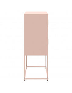 Credenza Rosa 68,5x38,5x107 cm in Acciaio 2