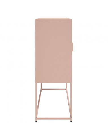 Credenza Rosa 100,5x39x107 cm in Acciaio