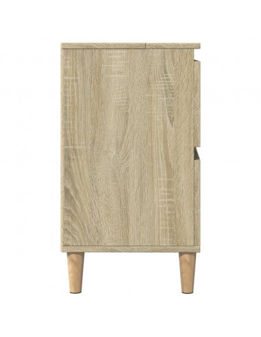 Mobile Lavabo Rovere Sonoma 80x33x60 cm in Legno Multistrato