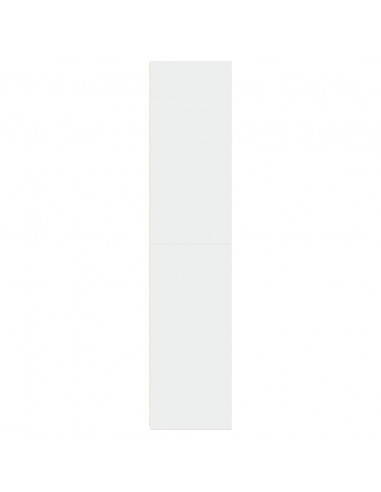 Credenza Bianca 45x41x185 cm in Legno Multistrato