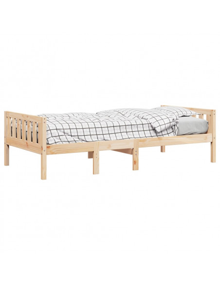 Letto per Bambini senza Materasso 90x200 cm Legno Massello Pino