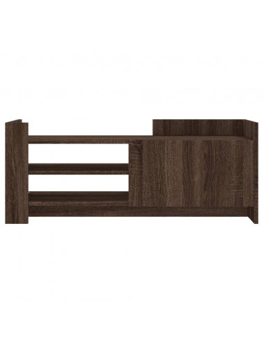 Mobile TV Rovere Marrone 100x35x40 cm in Legno Multistrato