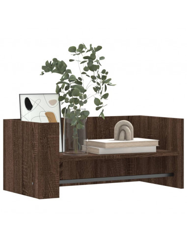 Mensola a Muro Rovere Marrone 70,5x35x30,5 cm Legno Multistrato