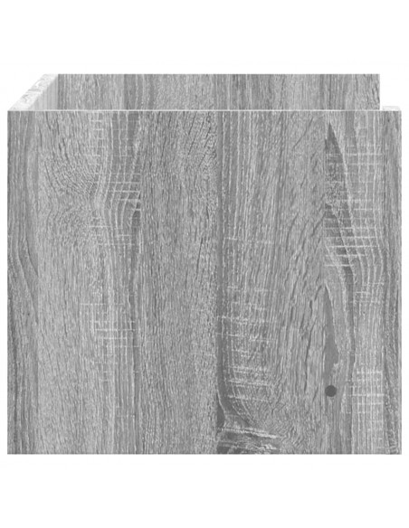 Mensola a Muro Grigio Sonoma 70,5x35x30,5 cm Legno Multistrato