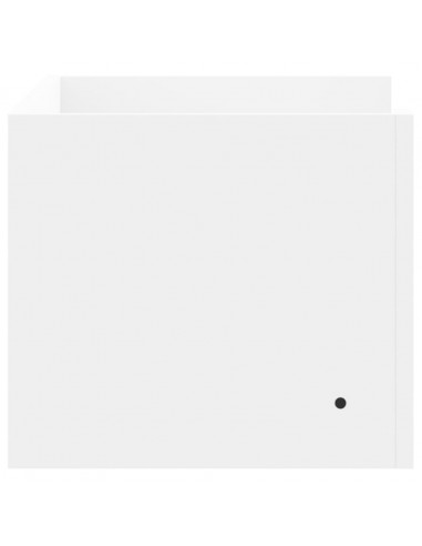 Scaffale a Parete Bianco 70,5x35x30,5 cm in Legno Multistrato