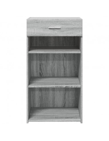 Credenza Grigio Sonoma 50x42,5x93 cm in Legno Multistrato