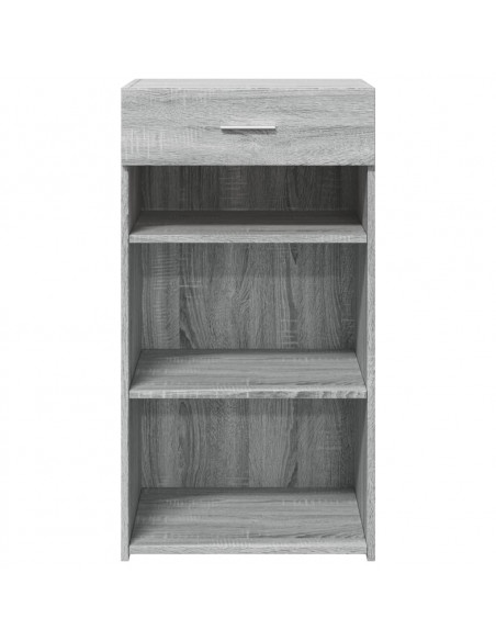 Credenza Grigio Sonoma 50x42,5x93 cm in Legno Multistrato