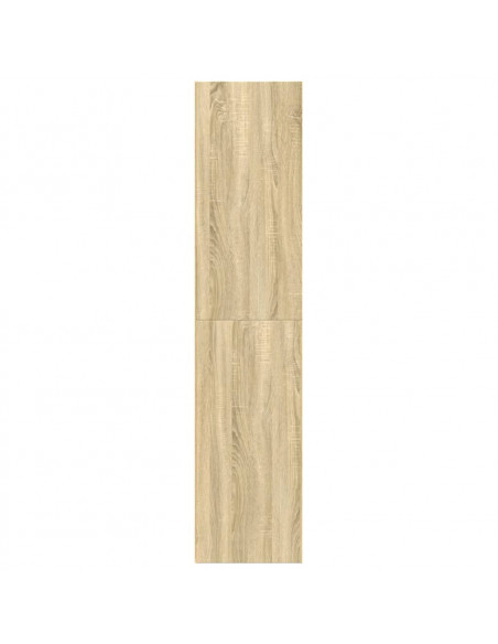 Credenza Rovere Sonoma 70x41x185 cm in Legno Multistrato
