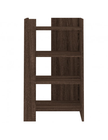 Credenza Rovere Marrone 45x35x75 cm in Legno Multistrato