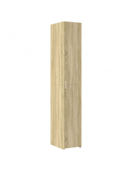 Credenza Rovere Sonoma 30x42,5x185 cm in Legno Multistrato