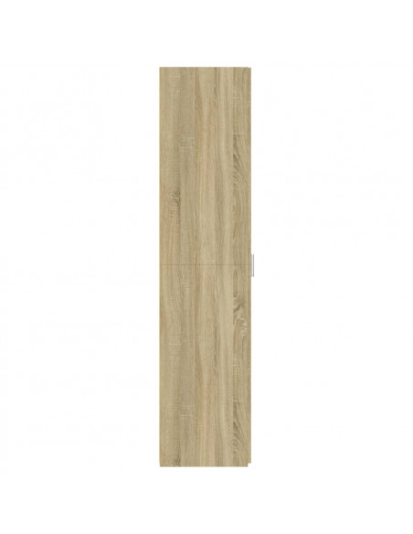 Credenza Rovere Sonoma 30x42,5x185 cm in Legno Multistrato