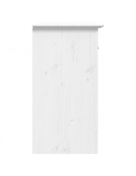 Credenza BODO 115x43x79,5 cm in Legno Massello di Pino Bianco