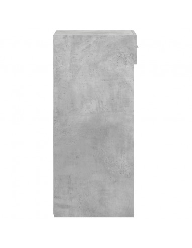 Credenza Grigio Cemento 40x42,5x93 cm in Legno Multistrato