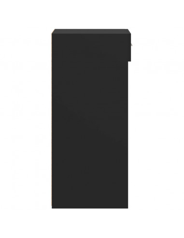 Credenza Nera 40x42,5x93 in Legno Multistrato