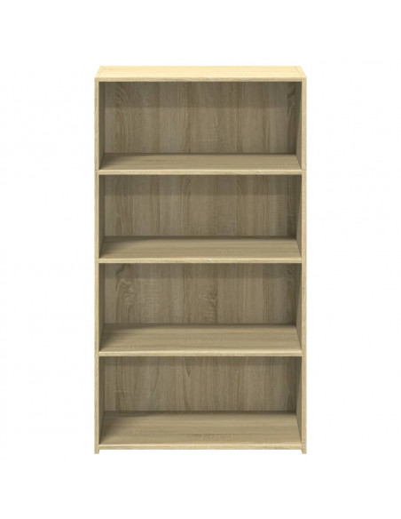 Credenza Rovere Sonoma 70x41x124 cm in Legno Multistrato