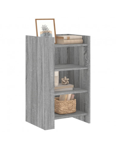 Credenza Grigio Sonoma 45x35x75 cm in Legno Multistrato