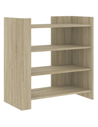 Credenza Rovere Sonoma 73,5x35x75 cm in Legno Multistrato