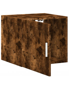 Mobile a Parete Rovere Fumo 45x42,5x40 cm in Legno Multistrato 2