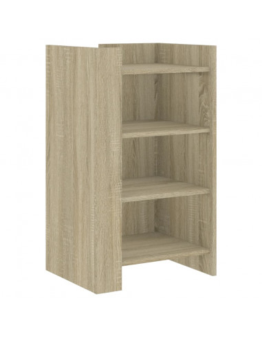 Credenza Rovere Sonoma 45x35x75 cm in Legno Multistrato