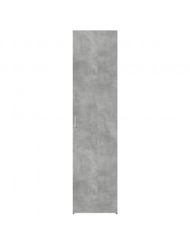 Credenza Grigio Cemento 45x42,5x185 cm in Legno Multistrato