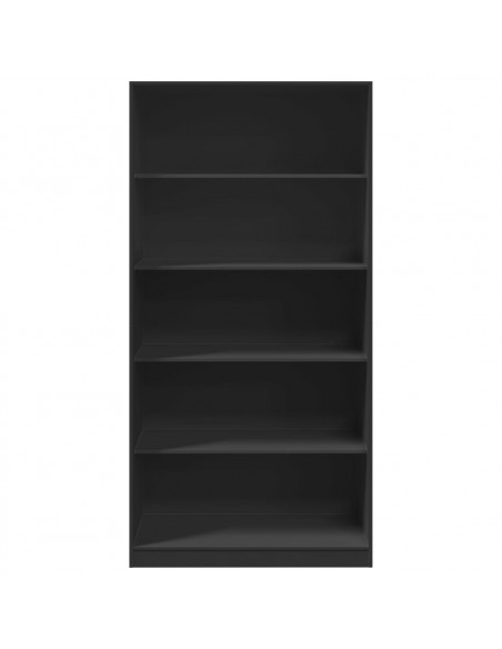 Armadio Nero 100x50x200 cm in Legno Multistrato