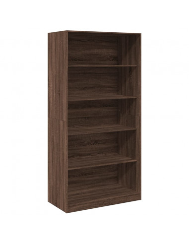 Armadio Rovere Marrone 100x50x200 cm in Legno Multistrato