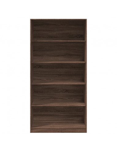 Armadio Rovere Marrone 100x50x200 cm in Legno Multistrato