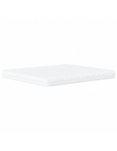 Materasso in Schiuma Bianco 180x220 cm Durezza H2 H3