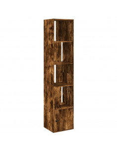 Libreria Rovere Fumo 40x36x189 cm in Legno Multistrato 2