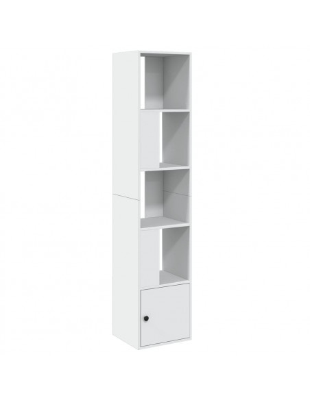 Libreria Bianca 40x36x189 cm in Legno Multistrato