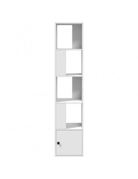 Libreria Bianca 40x36x189 cm in Legno Multistrato