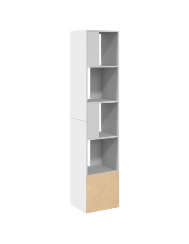 Libreria Bianca 40x36x189 cm in Legno Multistrato