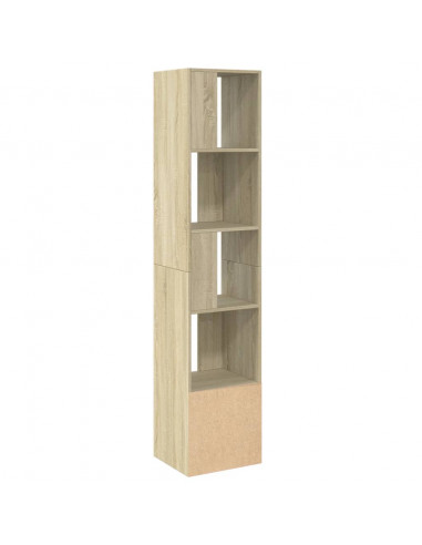 Libreria Rovere Sonoma 40x36x189 cm in Legno Multistrato