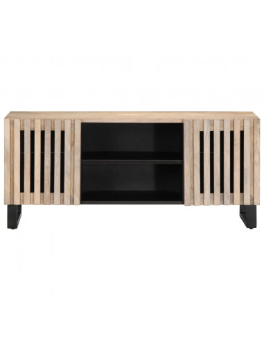 Mobile Porta TV 105x34x46 cm in Legno Massello di Mango