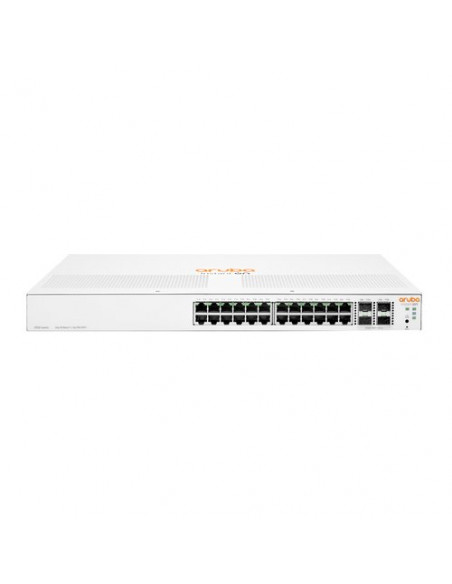 SWITCH ARUBA INSTANT ON 1930 24G MANAGED 24XRJ45 10/100/1000 POE 195W + 4SFP/SFP+ 1/10GBE GARANZIA A VITA - JL683A JL683B
