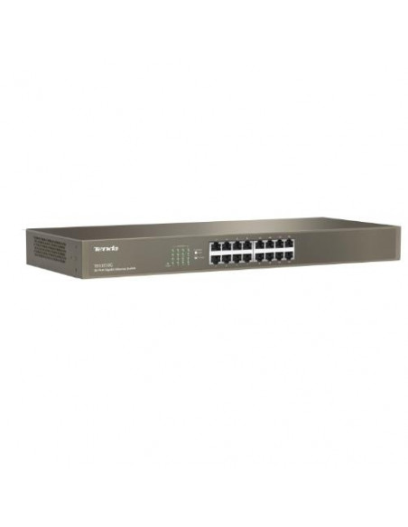 SWITCH TENDA TEG1016G 16P GIGABIT 10/100/1000 RJ45 UNAMANAGED RACK