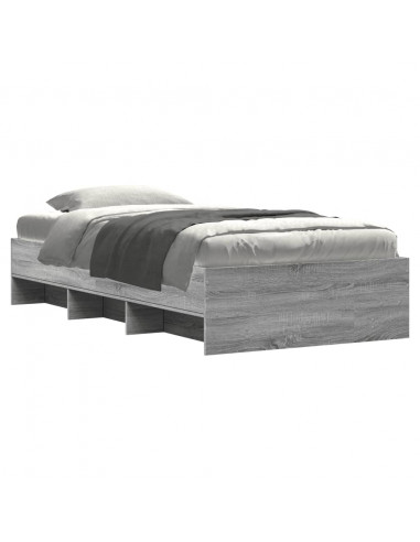 Giroletto Grigio Sonoma 90x190 cm in Legno Multistrato