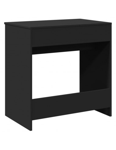 Toeletta con Specchio Nero 73x46,5x120 cm