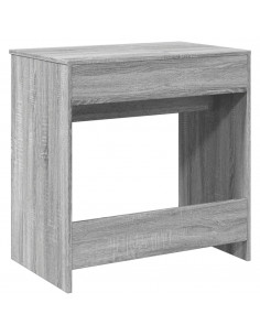 Toeletta con Specchio Grigio Sonoma 73x46,5x120 cm 2