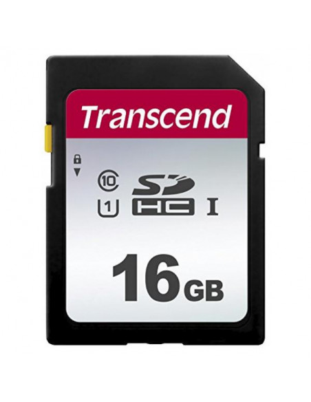 Transcend 16GB, UHS-I, SD memoria flash SDHC Classe 10 NAND