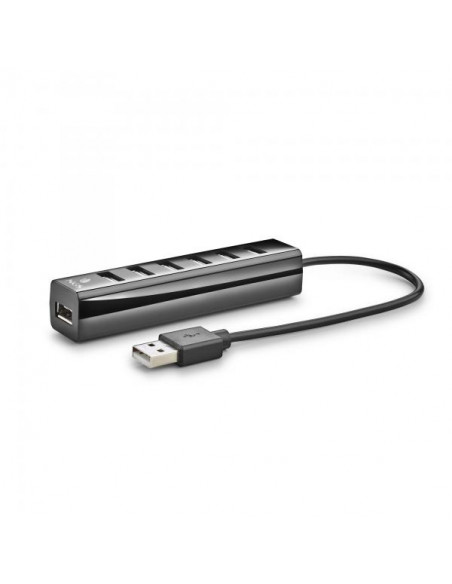 NGS IHUB7 TINY USB 2.0 480 Mbit/s Nero