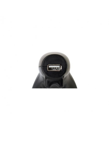 Atlantis Land A08-LS1552-W lettore di codici a barre 1D/2D Laser Nero Handheld bar code reader