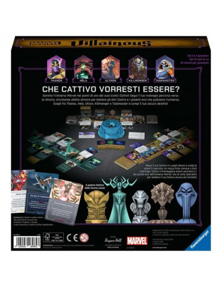 Ravensburger Marvel Villainous Adulti e bambini Strategia