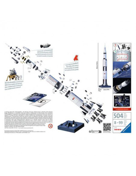 Ravensburger 11545 puzzle Puzzle 3D 440 pz Altro