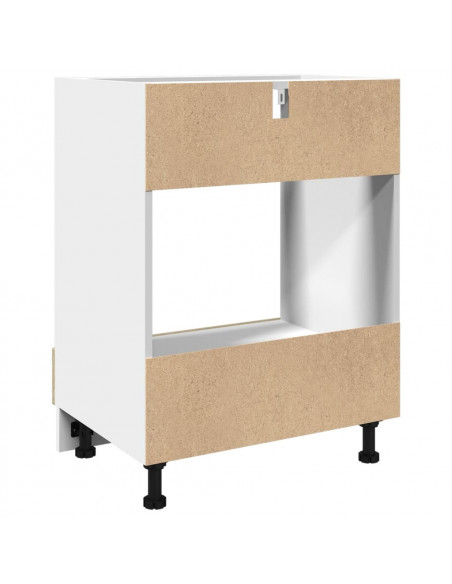 Mobile per Forno Rovere Sonoma 60x46x81,5 cm Legno Multistrato