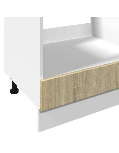 Mobile per Forno Rovere Sonoma 60x46x81,5 cm Legno Multistrato