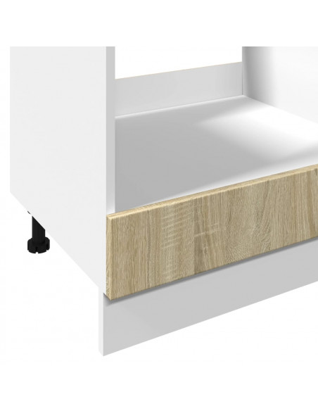 Mobile per Forno Rovere Sonoma 60x46x81,5 cm Legno Multistrato